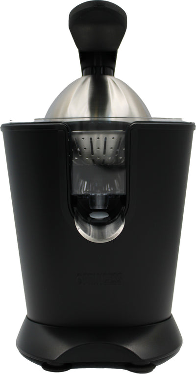 Princess 201853 Black Steel-Kollektion Zitruspresse Edelstahl mattschwarz