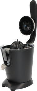 Princess 201853 Black Steel-Kollektion Zitruspresse Edelstahl mattschwarz