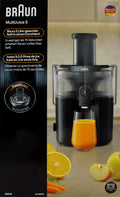 Braun SJ5000 MultiJuice5 Entsafter 800W schwarz