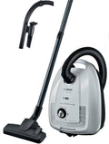 Bosch BGL38WH2 Serie4 Beutelstaubsauger mit Kabel 4L 600W weiß