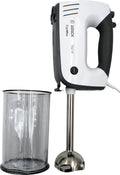 Bosch MFQ37490 ErgoMixx Handmixer-Set 750W weiß/grau