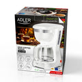 Adler AD 4381w Filter-Kaffeemaschine 0,6L weiß