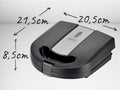 Camry CR 3063 Backgerät 3in1 Sandwichmaker/Kontaktgrill/Nussbäcker