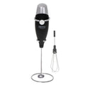 Camry CR 4501b Milchaufschäumer mit Schneebesen u. Ständer schwarz