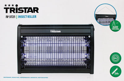 IV-3721 Insektenvernichter mit elektr. Gitter und Licht 80m² 12W