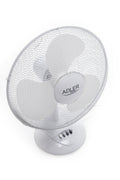 Adler AD 7304 Schreibtischventilator D40cm weiß, 90W