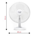 Adler AD 7304 Schreibtischventilator D40cm weiß, 90W