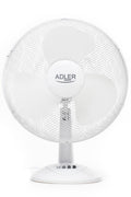 Adler AD 7304 Schreibtischventilator D40cm weiß, 90W