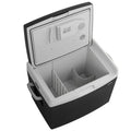 Adler AD 8092 Tragbare Kühlbox 40L schwarz/grau 54,3x39x43cm, Autoadapter