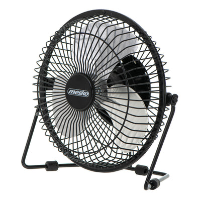 Mesko MS 7322 Tischventilator schwarz D15cm, USB, 4,5W