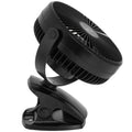 Adler AD 7342 black Akku-Ventilator mit Clip