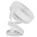 Adler AD 7342 white Akku-Ventilator mit Clip