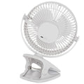 Adler AD 7342 white Akku-Ventilator mit Clip