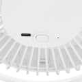 Adler AD 7342 white Akku-Ventilator mit Clip