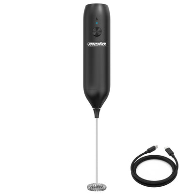 Mesko MS 4534 USB aufladbarer Milchaufschäumer