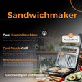 Adler AD 3079 Sandwichmaker schwarz