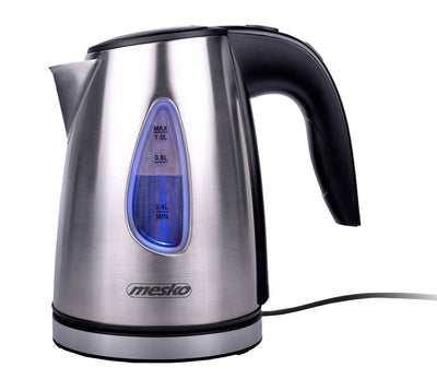 Mesko MS 1351 Wasserkocher Edelstahl 1L