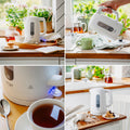 Adler AD 1379w Wasserkocher 1,7l weiß 1850W