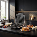 Adler AD 3085 Waffeleisen weiß 1800W