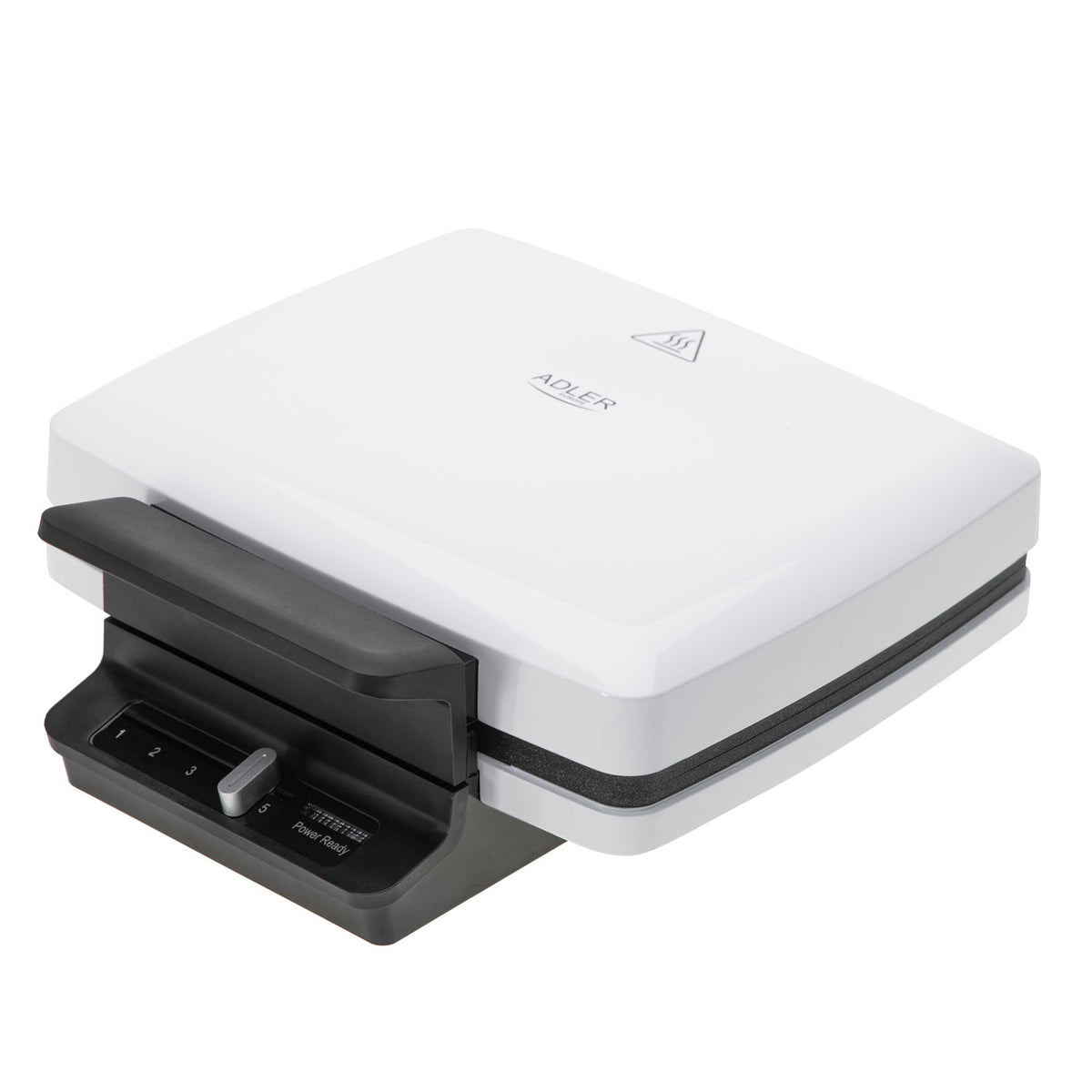 Adler AD 3085 Waffeleisen weiß 1800W