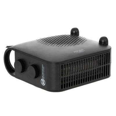 Adler Heizlüfter schwarz 1000W/2000W AD 7725b