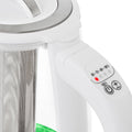 Camry CR 1290w Glas-Wasserkocher weiß 1850-2200W