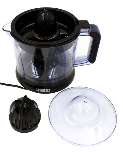 Princess 201004 Zitruspresse, schwarz 1L