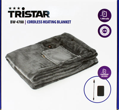 Tristar BW-4788 Schnurlose Wärmedecke 150x80cm