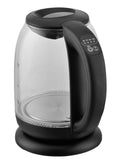 Bass Polska BH 10355 Glas-Wasserkocher 1,7L LED Temp. 60-100°C Schwarz