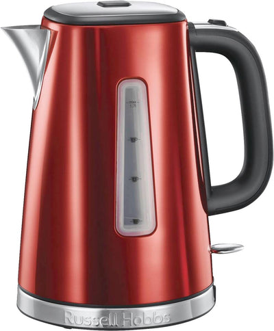 Russell Hobbs 23210-70 Luna Solar Red Wasserkocher 1,7l 2400W Edelstahl