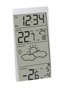 Technoline WS 9130-IT Wetterstationen/Thermometer (innen,außen) Silber-Schwarz