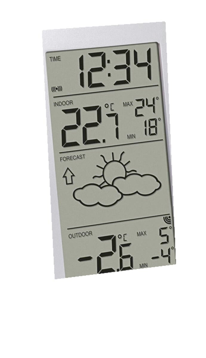 Technoline WS 9130-IT Wetterstationen/Thermometer (innen,außen) Silber-Schwarz