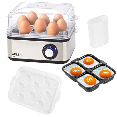 Adler AD 4486 Eierkocher für 8 Eier
