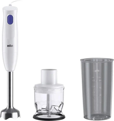 Braun MQ10.201M Stabmixer Weiss-Blau 450 Watt