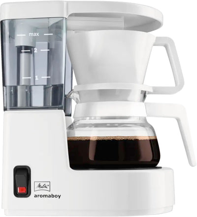 Melitta 1015-01 Aromaboy Filter-Kaffeemaschine 1-2 Tassen Weiss