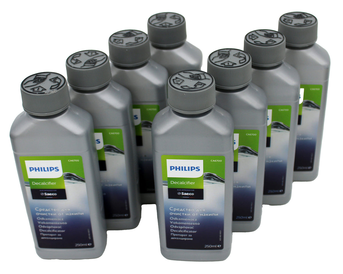 Philips CA6700/91 Flüssiger Entkalker für Espressomaschinen 250ml 8er Pack