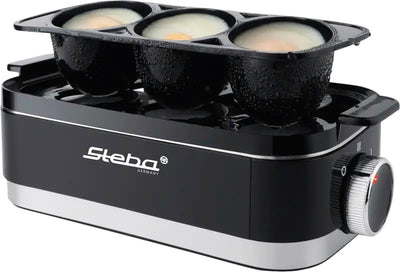 Steba EK 7 Eierkocher Schwarz-Edelstahl