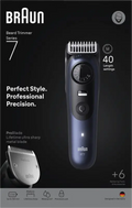 Braun BT7520 Series7 Akku/Netz Barttrimmer Deep blue