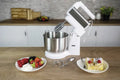 Unold 78720 Handmixer mit Rührschüssel Hannah Handmixer Weiss-Edelstahl