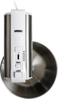 Unold 78720 Handmixer mit Rührschüssel Hannah Handmixer Weiss-Edelstahl