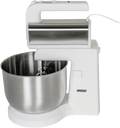 Unold 78720 Handmixer mit Rührschüssel Hannah Handmixer Weiss-Edelstahl