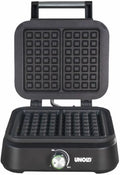 Unold 48275 Belgisches Waffeleisen Brüssel Waffeleisen Schwarz