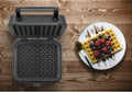 Unold 48275 Belgisches Waffeleisen Brüssel Waffeleisen Schwarz
