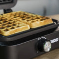 Unold 48275 Belgisches Waffeleisen Brüssel Waffeleisen Schwarz