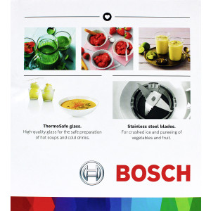 Bosch MUZ45MX1 Glas-Mixaufsatz für MUM4 und MUM5