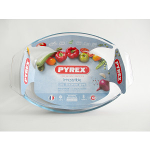 Pyrex 40545 Irresistible Glas-Auflaufform 2,8L