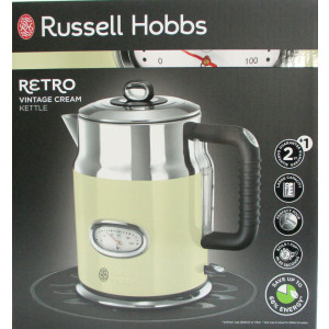 Russell Hobbs 21672-70 Retro Ribbon 1,7L Wasserkocher creme