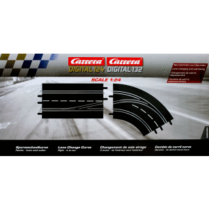 Carrera 20030364 - Digital 132/124 Spurwechselkurve rechts, innen nach aussen