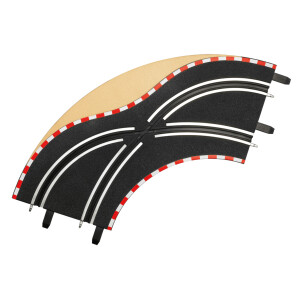 Carrera 20061655 - GO!!!/DIGITAL 143 Spurwechselkurve K1 /90 Grad