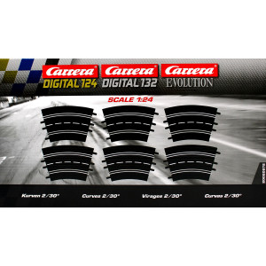 Carrera 20020572 - Digital 124/132 Kurve 2 / 30 Grad